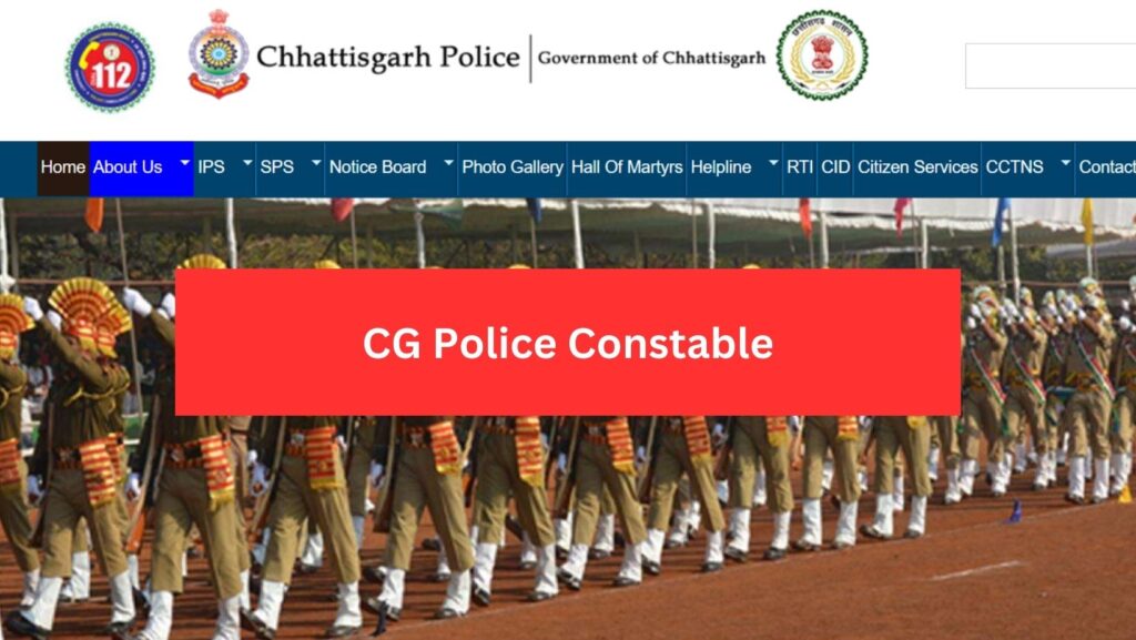 CG Police Constable