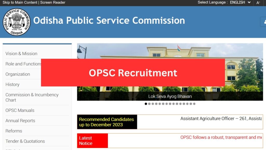 OPSC OCS Notification