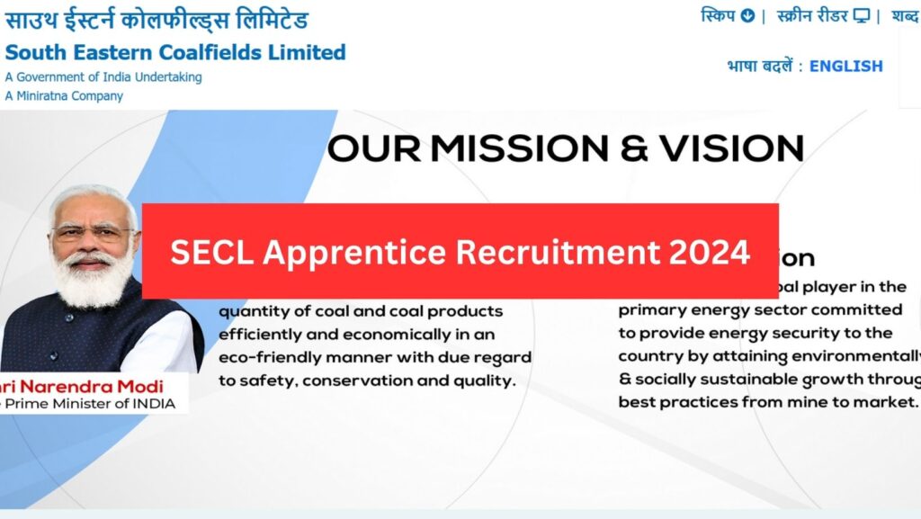 SECL Apprentice Recruitment 